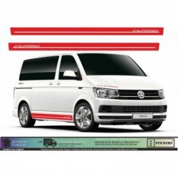 VW Transporter T5 T6 kit bandes California autocollant Fun Stickers