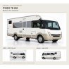 Itineo TB690 stickers: Classic grey panels | Fun-Stickers