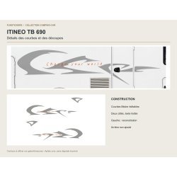 Itineo TB690 stickers: Grey Change Your World | Fun-Stickers