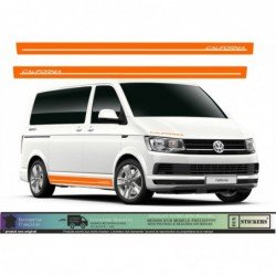 VW Transporter T5 T6 kit bandes California autocollant Fun Stickers