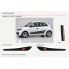 Kit stickers Twingo 3 Sport Compact, côtés et capot