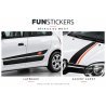 Kit stickers Twingo 3 Sport Compact, côtés et capot