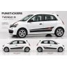 Kit stickers Twingo 3 Sport Compact, côtés et capot