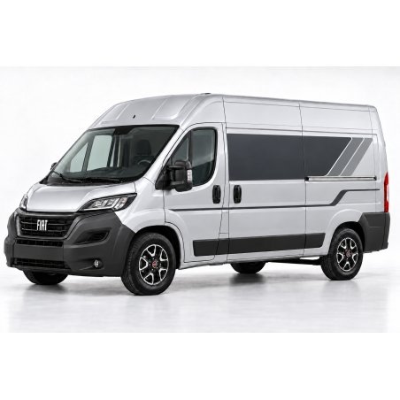 Stickers Fiat Ducato L2H2 Sillage Graphite | Fun-Stickers