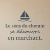 Wall decal Let the path unfold | Fun-Stickers