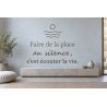 Sticker mural citation — Espace intérieur | Fun-Stickers