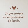 Sticker mural citation — L'essentiel demeure | Fun-Stickers