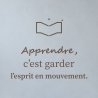 Wall decal Keep moving | Fun-Stickers
