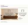 Sticker mural citation — Le courage d'essayer | Fun-Stickers