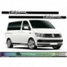 Sticker Bande Latérale “California” – Kit Décoration Van VW Transporter – Vinyle Premium HEXIS – Pose Facile & Durable