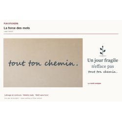 Wall decal Find momentum again | Fun-Stickers