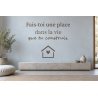 Wall decal Make room for yourself | Fun-Stickers