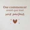 Wall decal Dare to be imperfect | Fun-Stickers