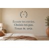 Sticker mural citation — Ta propre boussole | Fun-Stickers
