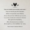 Wall decal Words about the ties between us | Fun-Stickers