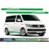 Sticker bande laterale California kit decoration van VW Fun Stickers