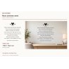 Wall decal Words about the ties between us | Fun-Stickers