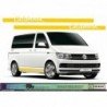 Sticker bande laterale California kit decoration van VW Fun Stickers