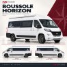 Kit stickers fourgon — Boussole Horizon L3 L4 | Fun-Stickers