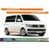Sticker bande laterale California kit decoration van VW Fun Stickers