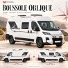 Kit stickers fourgon — Boussole Oblique L3 L4 | Fun-Stickers