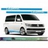 Sticker bande laterale California kit decoration van VW Fun Stickers