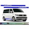 Sticker bande laterale California kit decoration van VW Fun Stickers