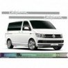 Sticker bande laterale California kit decoration van VW Fun Stickers
