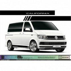 VW Transporter sticker bande laterale California kit decoration Fun Stickers