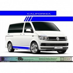 VW Transporter sticker bande laterale California kit decoration Fun Stickers