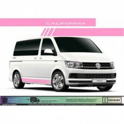 VW Transporter sticker bande laterale California kit decoration Fun Stickers
