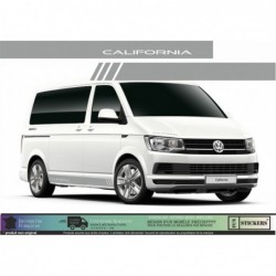 Volkswagen 3 Bandes et sticker capot Van VW Edition California  - Tuning Sticker Autocollant Graphic Decals