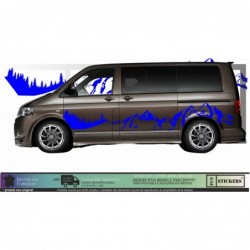 Van Volkswagen T3 T4 T5 T6 Kit Décoration Minivan VW Outdoor - Tuning Sticker Autocollant Graphic Decals