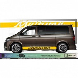 VW Transporter T5 T6 stickers lateraux Multivan bandes Fun Stickers