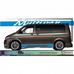 VW Transporter T5 T6 stickers lateraux Multivan bandes Fun Stickers