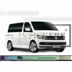 VW Transporter kit sticker bandes laterales decoratives stripes Fun Stickers