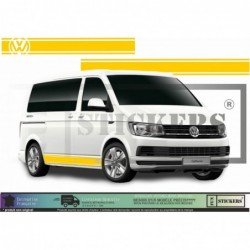 VW Transporter kit sticker bandes laterales decoratives stripes Fun Stickers