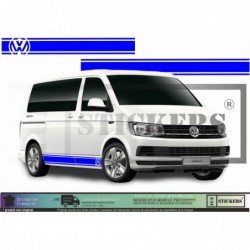 VW Transporter kit sticker bandes laterales decoratives stripes Fun Stickers