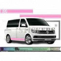 VW Transporter kit sticker bandes laterales decoratives stripes Fun Stickers