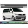 VW Transporter T4 T5 T6 Van kit decoration damier tuning Fun Stickers