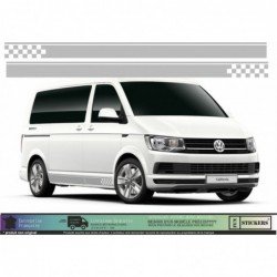 VW Transporter T4 T5 T6 Van kit decoration damier tuning Fun Stickers