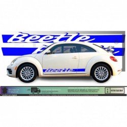 VW Coccinelle bandes laterales Beetle kit stripping autocollant Fun Stickers