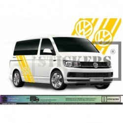 VW Transporter kit bandes laterales stickers Volkswagen Fun Stickers