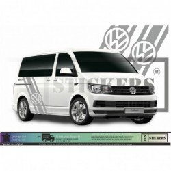 VW Transporter kit bandes laterales stickers Volkswagen Fun Stickers