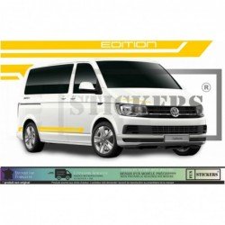 VW Transporter stickers bandes laterales Edition serie limitee autocollant Fun Stickers