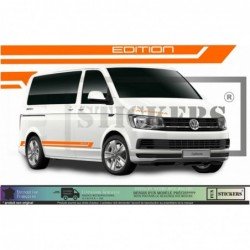 VW Transporter stickers bandes laterales Edition serie limitee autocollant Fun Stickers