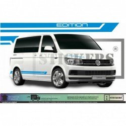 VW Transporter stickers bandes laterales Edition serie limitee autocollant Fun Stickers