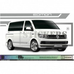 VW Transporter stickers bandes laterales Edition serie limitee autocollant Fun Stickers
