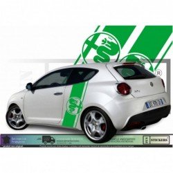 Hood Alfa romeo sticker kit tapes