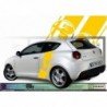 Hood Alfa romeo sticker kit tapes